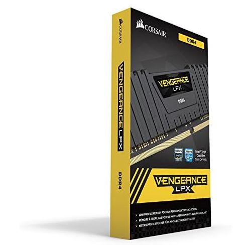 커세어 Corsair Vengeance LPX 16GB DDR4 DRAM 3000MHz C15 Memory Kit for DDR4 Systems 2400 MT/s (CMK16GX4M2B3000C15B)