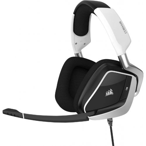 커세어 Corsair Void RGB Elite USB Premium Gaming Headset with 7.1 Surround Sound, White