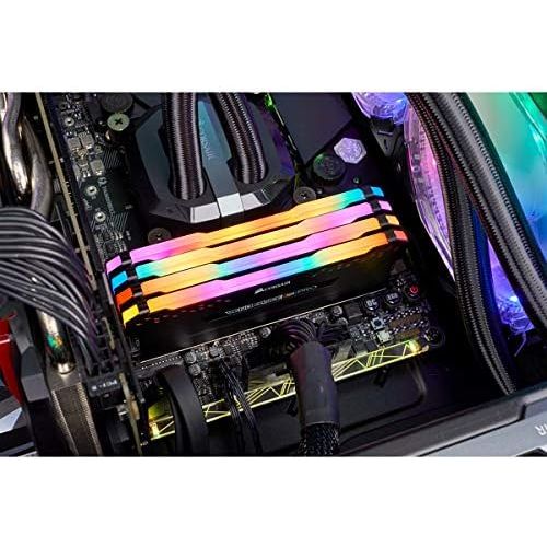 커세어 Corsair Vengeance RGB Pro 32GB (4x8GB) DDR4 3200 (PC4-25600) C16 Desktop Memory  Black