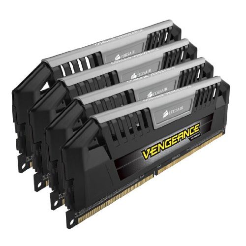 커세어 Corsair CMY32GX3M4A1600C9 Vengeance Pro 32GB (4x8GB) DDR3 1600 MHz (PC3 12800) Desktop 1.5V,Black