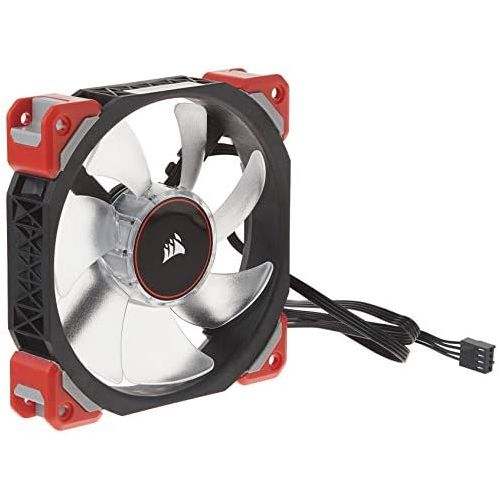 커세어 Corsair ML120 Pro LED, Red, 120mm Premium Magnetic Levitation Cooling Fan CO-9050042-WW