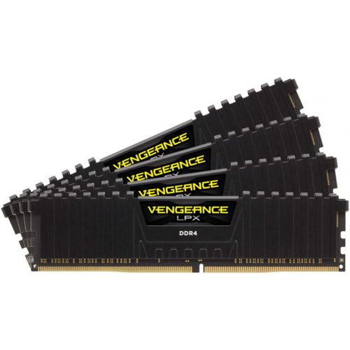 커세어 Corsair Vengeance LPX 32GB (4x8GB) DDR4 3600 (PC4-28800) C18 1.35V Desktop Memory - Black