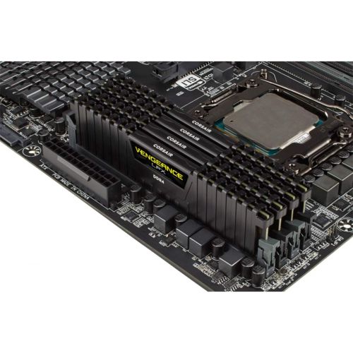 커세어 Corsair Vengeance LPX 32GB (4x8GB) DDR4 3600 (PC4-28800) C18 1.35V Desktop Memory - Black