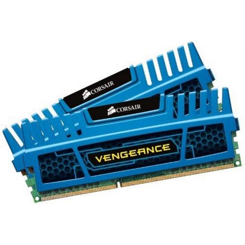 커세어 Corsair CMZ16GX3M2A1600C10B Vengeance Blue 16 GB (2x8 GB) DDR3 1600MHz (PC3 12800) Desktop Memory 1.5V