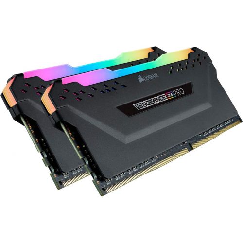 커세어 Corsair Vengeance RGB Pro 16GB (2x8GB) DDR4 3600 (PC4-28800) C18 Desktop Memory  Black