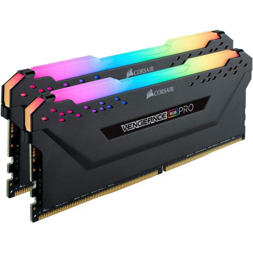 커세어 Corsair Vengeance RGB Pro 32GB (2x16GB) DDR4 2666 C16 Desktop Memory Black