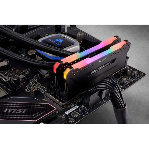 커세어 Corsair Vengeance RGB Pro 32GB (2x16GB) DDR4 2666 C16 Desktop Memory Black