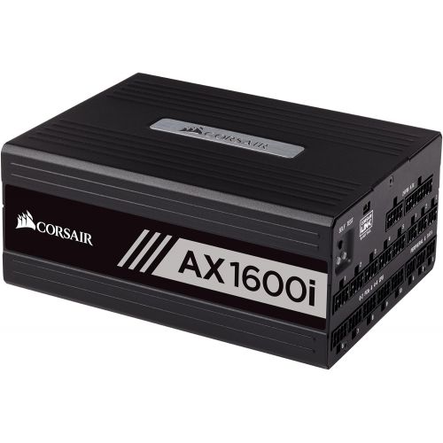 커세어 Corsair AXi Series, AX1600i, 1600 Watt, 80+ Titanium Certified, Fully Modular - Digital Power Supply