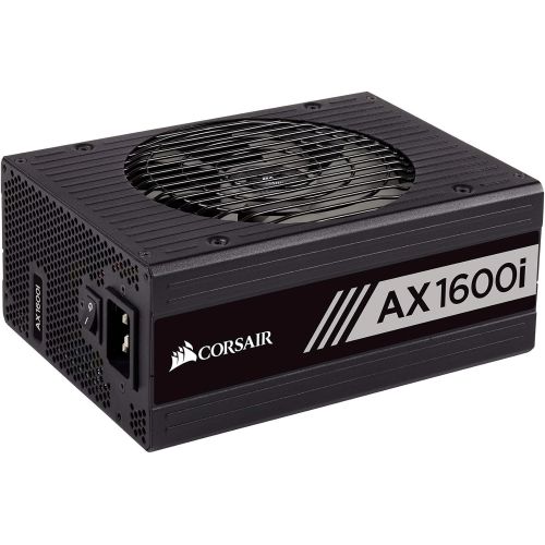 커세어 Corsair AXi Series, AX1600i, 1600 Watt, 80+ Titanium Certified, Fully Modular - Digital Power Supply