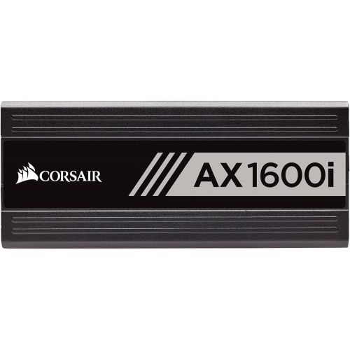 커세어 Corsair AXi Series, AX1600i, 1600 Watt, 80+ Titanium Certified, Fully Modular - Digital Power Supply