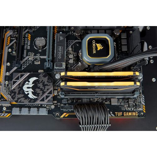 커세어 Corsair Vengeance RGBPRO16GB (2x8GB) Ddr43200(Pc4-25600) C161.35Vtuf Gaming Edition, CMW16GX4M2C3200C16-TUF