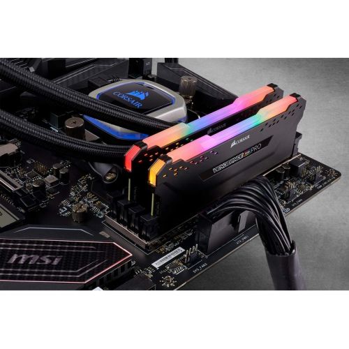 커세어 Corsair Vengeance RGB Pro 64GB (2x32GB) DDR4 3200 (PC4-25600) C16 Desktop MemoryBlack