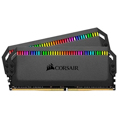 커세어 Corsair Dominator Platinum RGB 32GB (2x16GB) DDR4 3200 (PC4-25600) C16 1.35V Desktop Memory