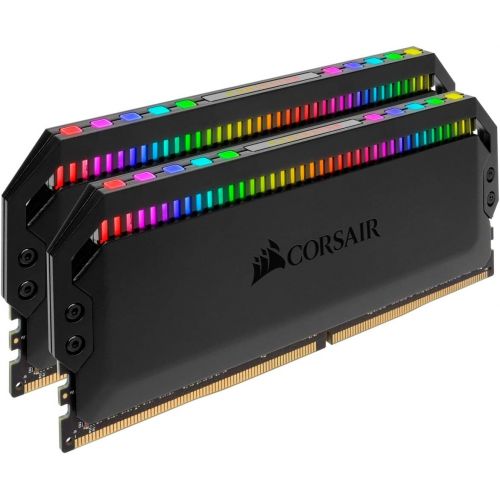 커세어 Corsair Dominator Platinum RGB 32GB (2x16GB) DDR4 3200 (PC4-25600) C16 1.35V Desktop Memory