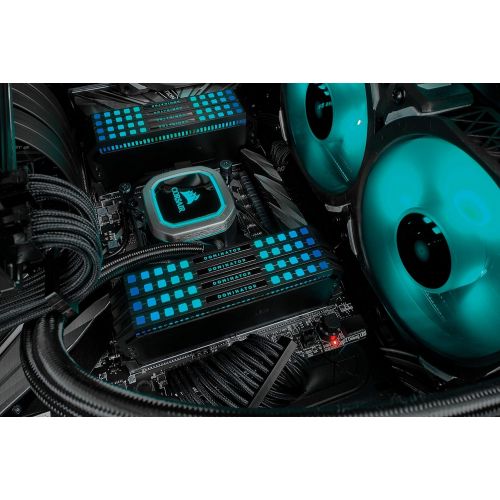 커세어 Corsair Dominator Platinum RGB 32GB (2x16GB) DDR4 3200 (PC4-25600) C16 1.35V Desktop Memory