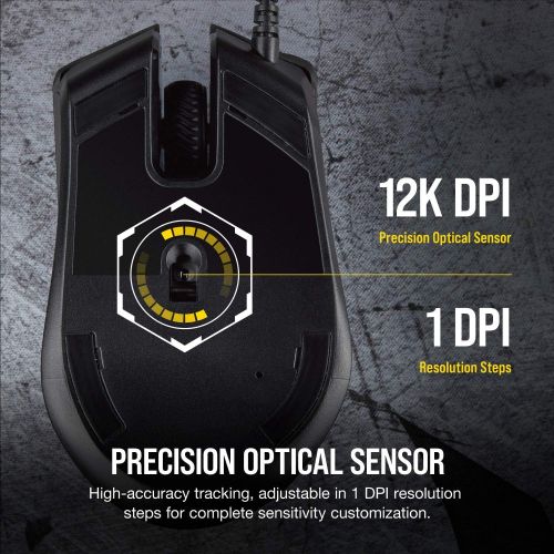 커세어 CORSAIR Harpoon PRO - RGB Gaming Mouse - Lightweight Design - 12,000 DPI Optical Sensor