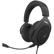 Corsair HS60 Pro  7.1 Virtual Surround Sound PC Gaming Headset w/USB DAC - Discord Certified Headphones  Compatible with Xbox One, PS4, and Nintendo Switch  Carbon