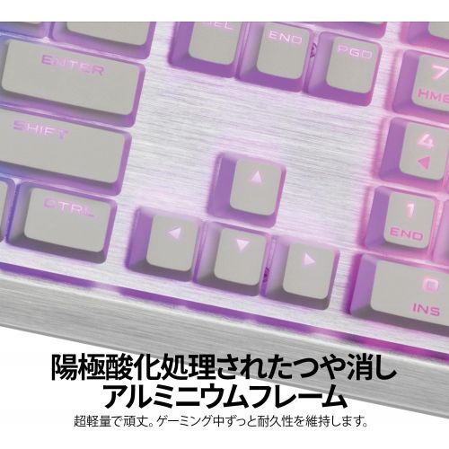 커세어 CORSAIR K70 RGB MK.2 SE Mechanical RAPIDFIRE Gaming Keyboard - USB Passthrough & Media Controls - PBT Double-Shot Keycaps - Cherry MX Speed - RGB LED Backlit