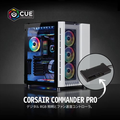 커세어 Corsair iCUE Commander PRO Smart RGB Lighting and Fan Speed Controller