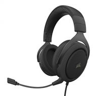 Corsair HS50 Pro - Stereo Gaming Headset - Discord Certified Headphones - Works with PC, Mac, Xbox One, PS4, Nintendo Switch, iOS and Android  Carbon