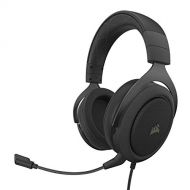 Corsair HS60 Pro  7.1 Virtual Surround Sound PC Gaming Headset w/USB DAC - Discord Certified Headphones  Compatible with Xbox One, PS4, and Nintendo Switch  Carbon