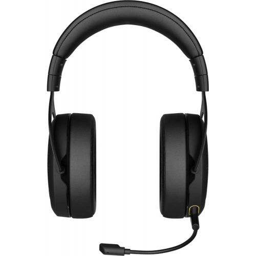 커세어 [아마존베스트]Corsair HS70 BLUETOOTH Multi-Platform Gaming Headset (Gaming and Chat Audio Simultaneously, Extensive Device Compatibility, 50mm Neodymium Speakers, Memory Foam Earcups) Black