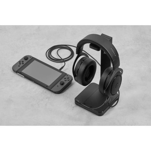 커세어 [아마존베스트]Corsair HS70 BLUETOOTH Multi-Platform Gaming Headset (Gaming and Chat Audio Simultaneously, Extensive Device Compatibility, 50mm Neodymium Speakers, Memory Foam Earcups) Black