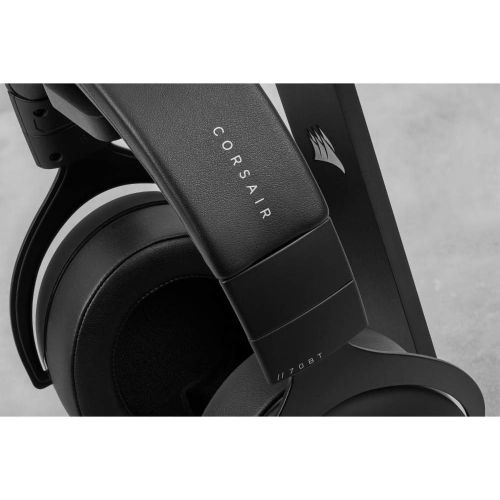 커세어 [아마존베스트]Corsair HS70 BLUETOOTH Multi-Platform Gaming Headset (Gaming and Chat Audio Simultaneously, Extensive Device Compatibility, 50mm Neodymium Speakers, Memory Foam Earcups) Black