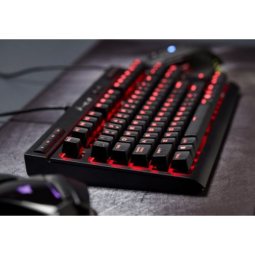 커세어 [아마존베스트]Corsair Mechanical Gaming Keyboard (QWERTZ), Black