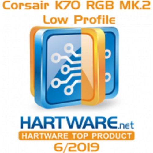 커세어 [아마존베스트]Corsair K70 RGB MK.2 Low Profile Rapidfire Mechanical Gaming Keyboard (Cherry MX Speed: Fast and Highly Precise, Dynamic RGB LED Backlight, QWERTZ DE Layout) black