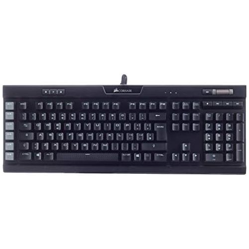 커세어 [아마존베스트]Corsair K95 RGB Platinum USB QWERTY Italian Black - Keyboards (Wired, USB, Mechanical Switch, QWERTY, RGB LED, Black)