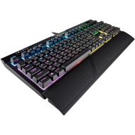 Corsair CORSAIR STRAFE Mechanical Gaming Keyboard - Red LED Backlit - USB Passthrough - Linear and Quiet - Cherry MX Red Switch