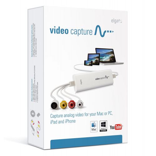 커세어 Corsair Elgato Video Capture - Digitise Video for Mac, PC or iPad (USB 2.0)