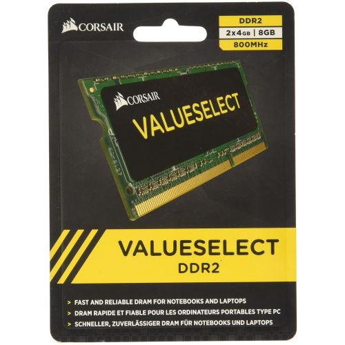커세어 Corsair 8GB (2x4GB) DDR2 800 MHz (PC2 6400) Laptop Memory