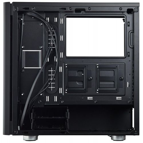 커세어 Corsair CORSAIR CARBIDE 275R Mid-Tower Gaming Case, Tempered Glass- Black (CC-9011132-WW)