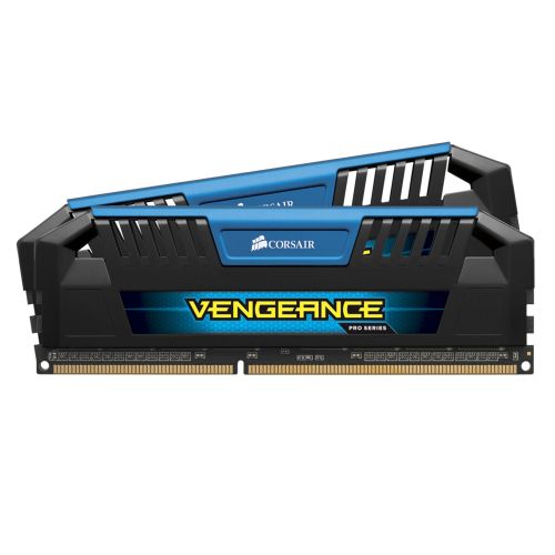 커세어 Corsair CMY16GX3M2A1600C9B Vengeance Pro Series Blue 16GB (2x8GB) DDR3 1600 MHZ (PC3 12800) Desktop Memory 1.5V