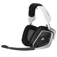 Corsair CORSAIR VOID PRO RGB Wireless Gaming Headset - Dolby 7.1 Surround Sound Headphones for PC - Discord Certified - 50mm Drivers - White (Certified Refurbished)