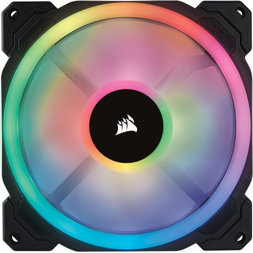 커세어 Corsair LL Series LL120 RGB 120mm Dual Light Loop RGB LED PWM Fan Single Pack