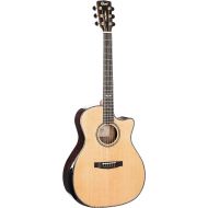 Cort 6 String Acoustic-Electric Guitar, Right, Natural, Full (GAPFBEVELNAT-U)