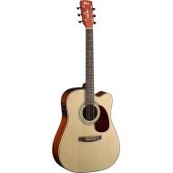Cort 6 String Acoustic-Electric Guitar Right Handed, Open Pore Natural MR500E OP