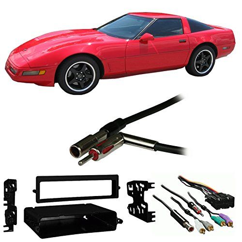  Harmony Audio Fits Chevy Corvette 1990-1996 SingleDouble DIN Harness Radio Install Dash Kit