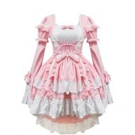 Cos store Pink Lolita Dress Princess Lolita Dress Maid Dress Costume Halloween Costume for Women