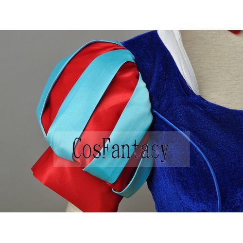  CosFantasy Princess Snow White Cosplay Costume Deluxe Ball Gown mp003881