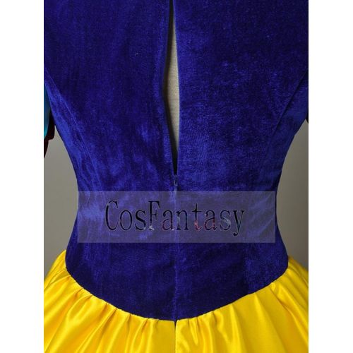  CosFantasy Princess Snow White Cosplay Costume Deluxe Ball Gown mp003881