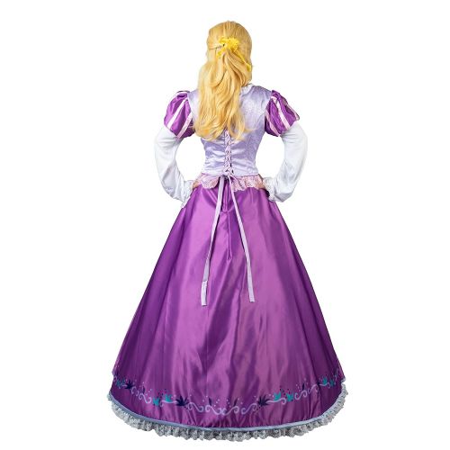  CosFantasy Princess Rapunzel Cosplay Costume Printed Dress Ball Gown mp004097