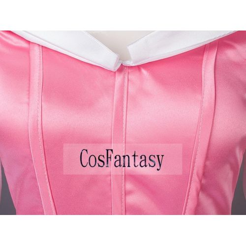  CosFantasy Princess Aurora Cosplay Costume Ball Gown Dress mp002020