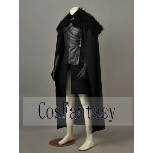  ConFantasy Jon Snow Cosplay Costume for Halloween Set mp003879