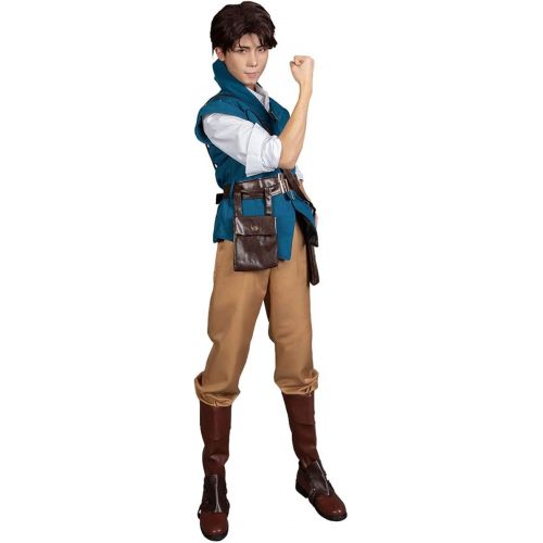  CosFantasy Best Flynn Rider Cosplay Costume mp001594