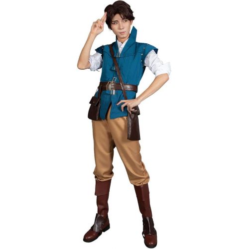  CosFantasy Best Flynn Rider Cosplay Costume mp001594