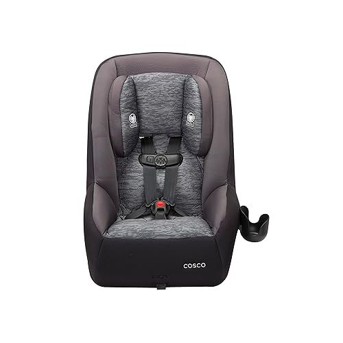  Cosco Mighty Fit 65 DX Convertible Car Seat, Heather Onyx